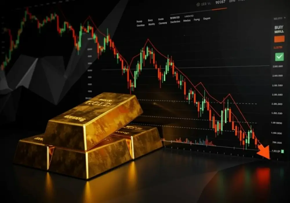 الذهب يتراجع مع صعود النفط وزيادة رهانات رفع الفائدة